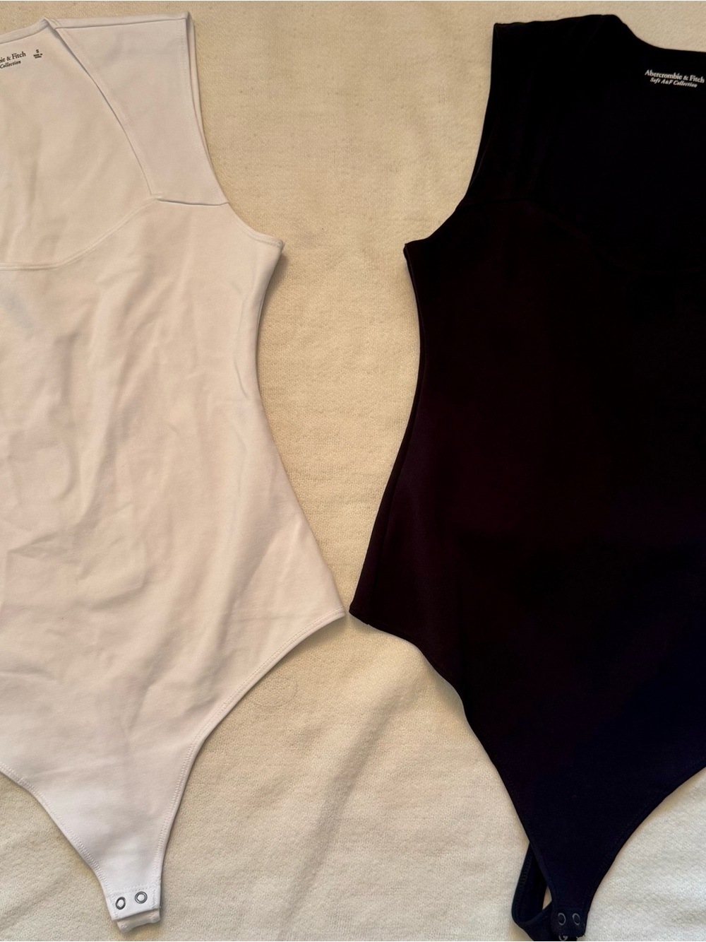 Abercrombie & Fitch Black and White Tank Tops Duo